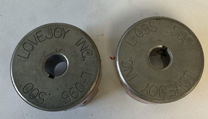 LOVEJOY L095 JAW COUPLING HUB 1/2IN .500 ***LOTOF2***