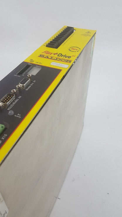BALDOR FLEX+ DRIVE II FPH4A05TB-DD23, SERVO DRIVE, USED
