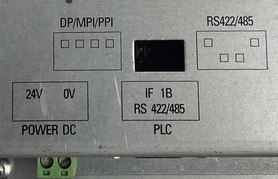 SIEMENS 1P 6AV6 643-0CD01-1AX1 MP277 10'' TOUCH OPERATOR INTERFACE PANEL