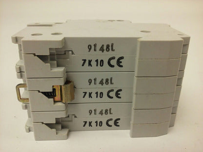 ABB, S273-K10A, CIRCUIT BREAKER, 3P, 277/480VAC, 10A, 10KA, VDE0660, NEW SURPLUS