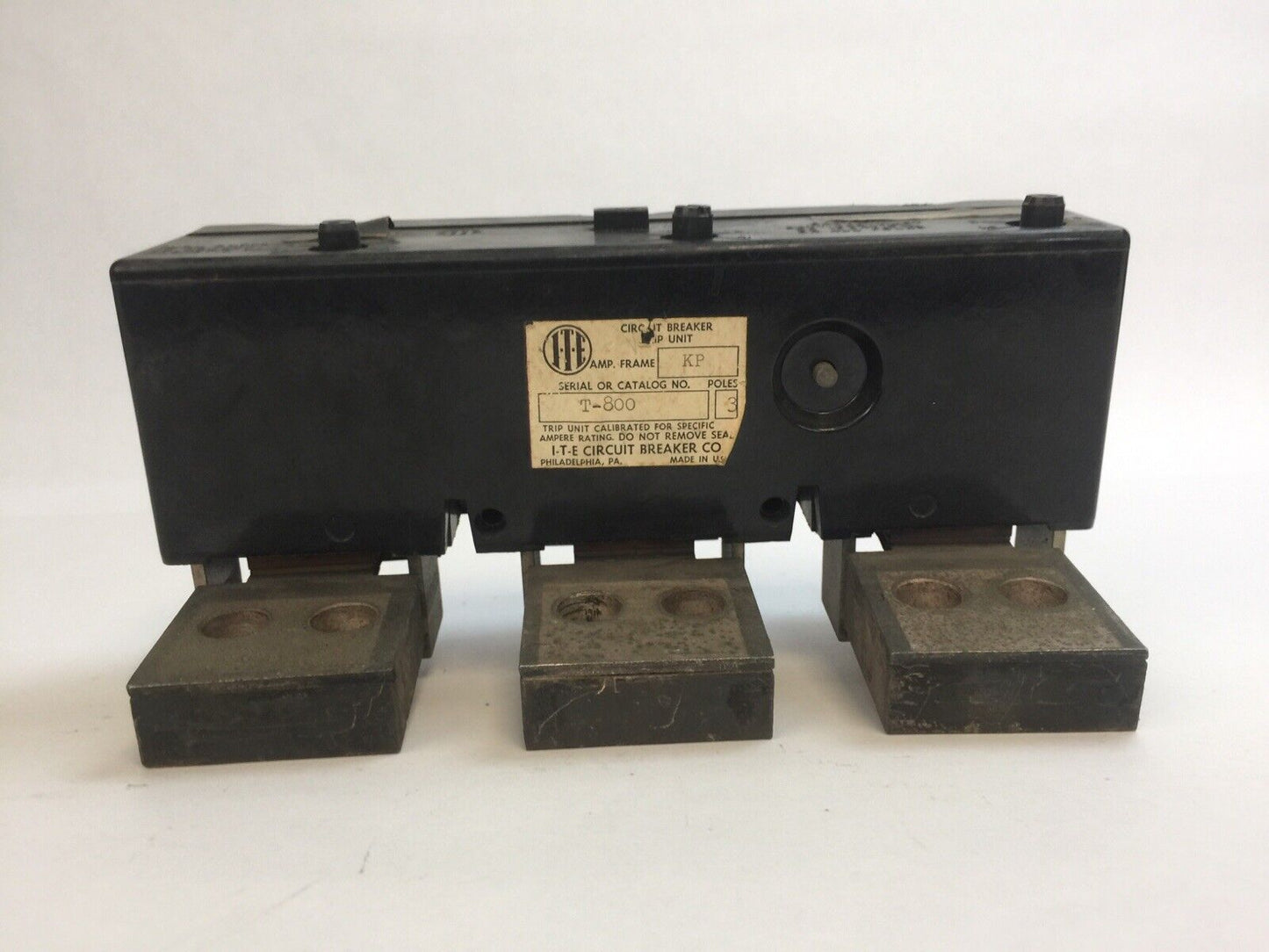 ITE HP3-T800 CIRCUIT BREAKER TRIP UNIT 800AMP 3POLE