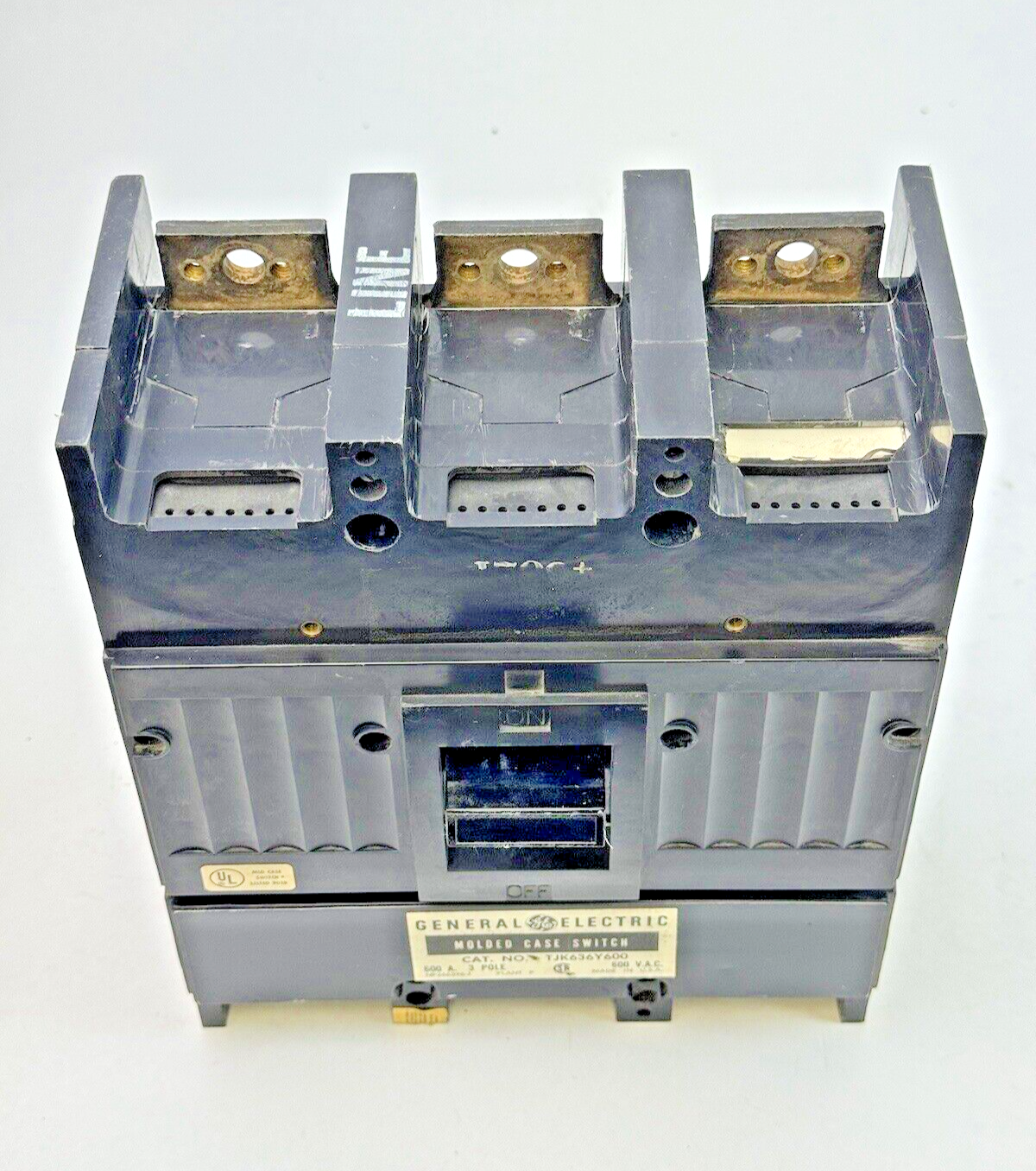 GE - TJK636Y600 - MOLDED CASE SWITCH - 3 POLE/600VAC/600A **READ DESCRIPTION