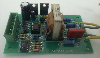 PCB ASSY # 402852 PC BOARD ASSEMBLY