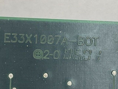 E33D1007-001 REV A CIRCUIT BOARD E33X1007A-BOT E33A1007-001-A2