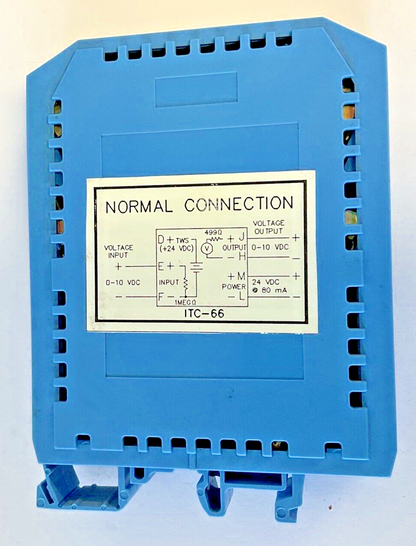 PRIBUSIN ITC-66 ISOLATED SIGNAL CONDITIONER 24VDC 80MA