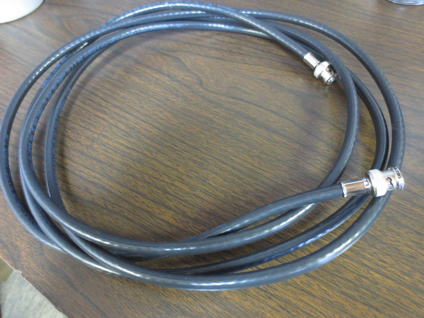 E60233-8 - CL2-CATV-CM 18 AWG BNC MALE to BNC MALE 10' - NEW SURPLUS - 10 feet