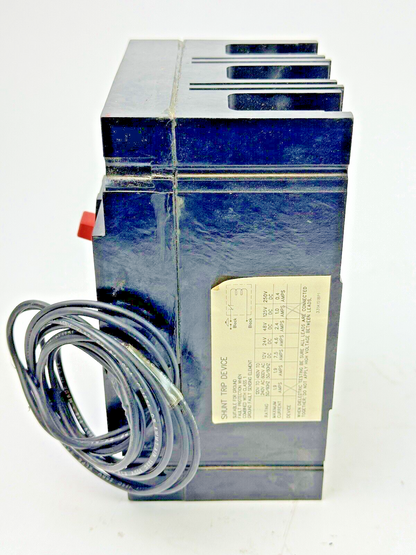 GE - THED136050 - CIRCUIT BREAKER W/ SHUNT TRIP - 50 A, 600 VAC, 3 POLE