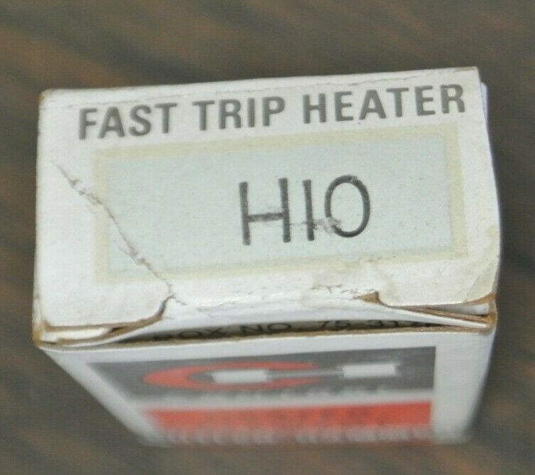 LOT of 3 / CUTLER-HAMMER H10 HEATER ELEMENT / FAST-TRIP HEATER / NEW SURPLUS