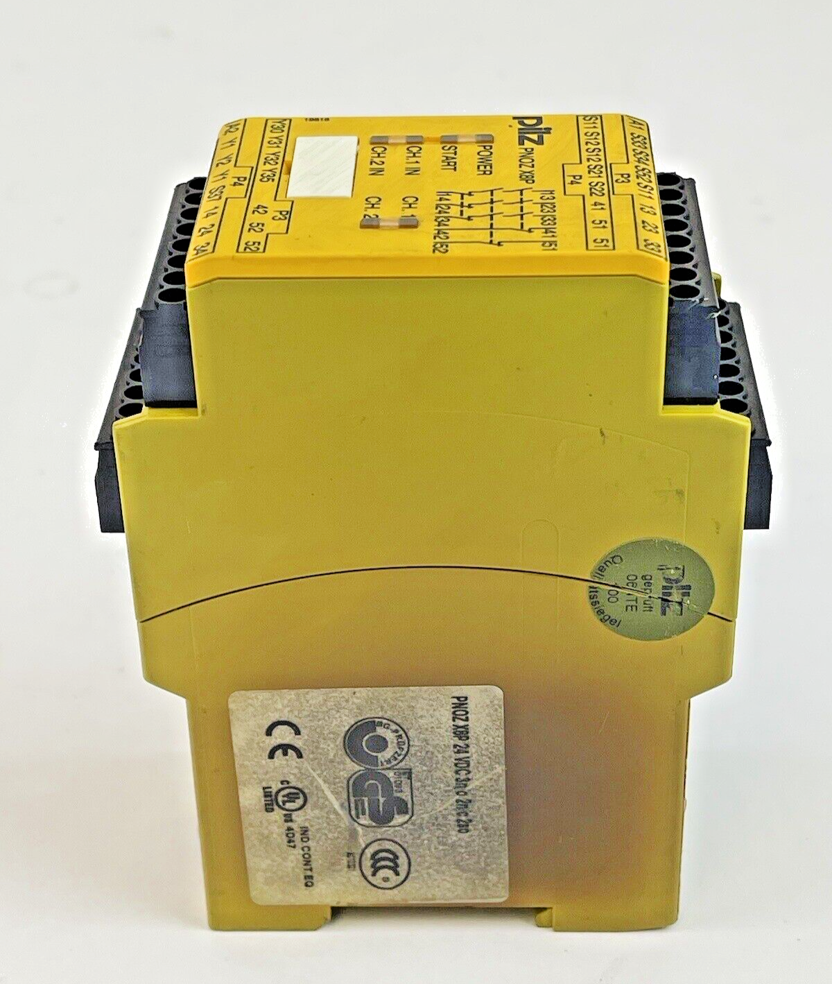 PILZ - PN0ZX8P 24VDC 3n/o 2n/c 2so - SAFETY RELAY - 24VDC, 3.5 W