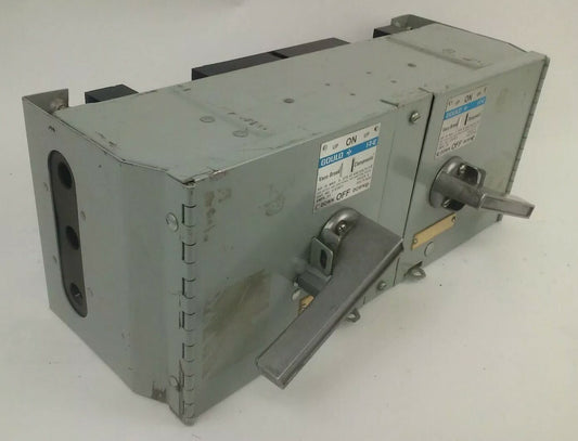 GOULD ITE V7E3611 TWIN VACU BREAK CLAMPMATIC SWITCH 3P 3PH 30A 600V 20HP