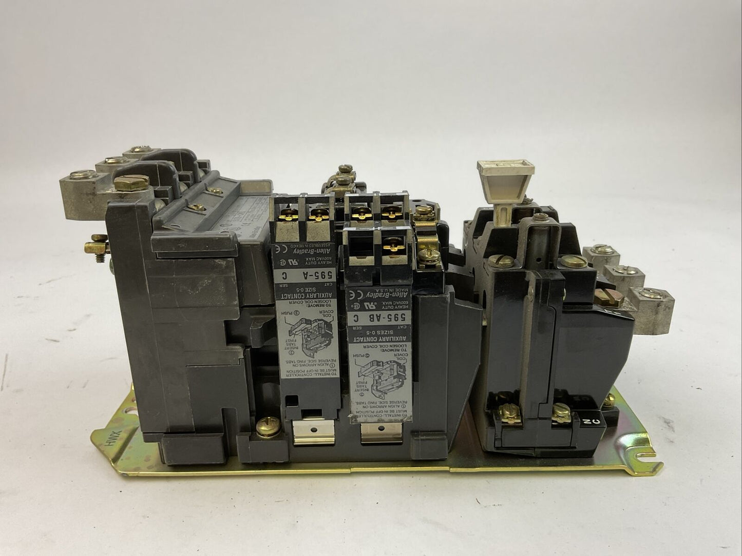ALLEN BRADLEY 509-COD SIZE 2 STARTER SER B 45A 600VAC COIL 115-120V W/W61 HEATER
