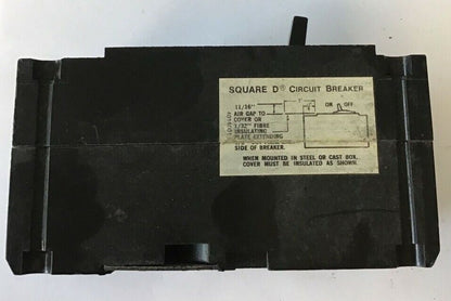 SQUARE D FAP36020 CIRCUIT BREAKER 20A 600V