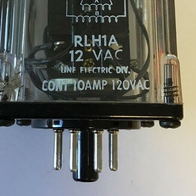 LINE ELECTRIC RLH1A RELAY 120VAC 10A