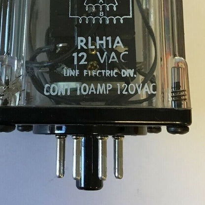 LINE ELECTRIC RLH1A RELAY 120VAC 10A