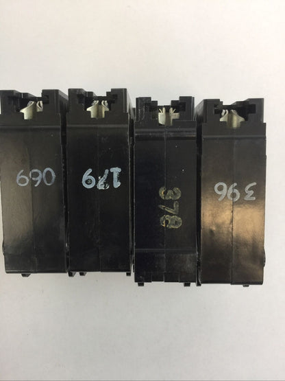 CHALLENGER/SYLVANIA C140 CIRCUIT BREAKER 40AMP 120/240VAC 1POLE (LOT OF 4)