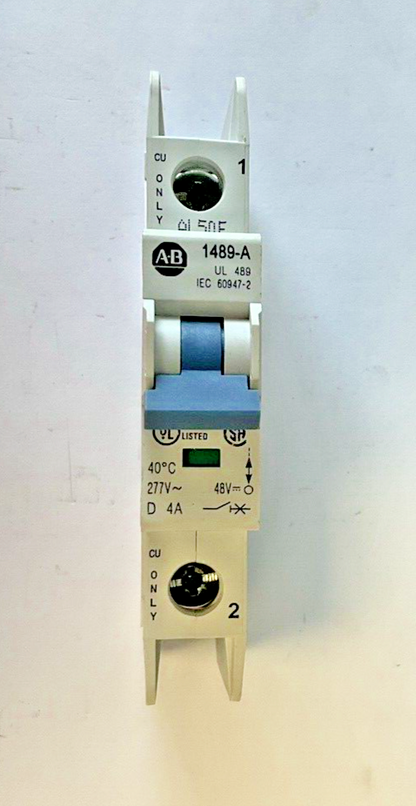 ALLEN BRADLEY 1489-A1D040 SER.A CIRCUIT BREAKER