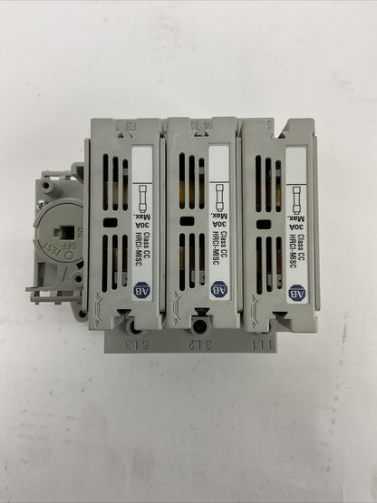 ALLEN BRADLEY 194R-C30-1753 SWITCH-DISCONNECTOR 30A SER.A 600VAC 20HP