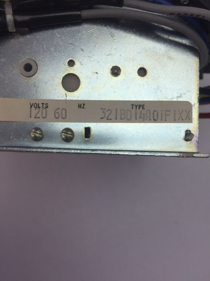 ATC 321B014A01F1XX TIME DELAY RELAY 120V 60HZ 0-10 MIN 115VAC 10A 230VAC 5A