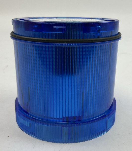 WERMA 647 510 75 TWIN LIGHT BLUE 24V