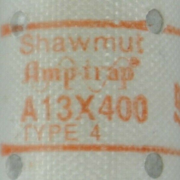 SHAWMUT A13X400 AMP-TRAP® SEMICONDUCTOR FUSE / 400A / 130V