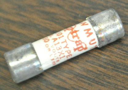 BOX of 10 / SHAWMUT A13X1 SEMICONDUCTOR FUSES / 1A / 130V / NEW SURPLUS