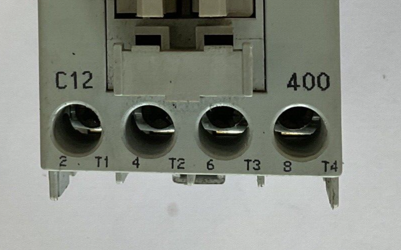 ALLEN BRADLEY 100-C12*400 CONTACTOR SER.A 600VAC 25A