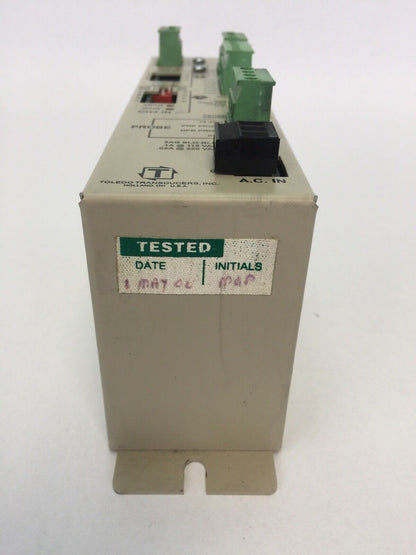 TOLEDO INTEGRATED SYSTEM TTLM-2 I/O LOAD MODULE 115VAC 0.1A 220VAC 0.1A