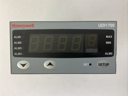HONEYWELL UDI1700 MICRO-PRO DI170 1110010000 DIGITAL PANEL INDICATOR