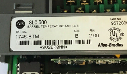 ALLEN BRADLEY 1746-BTM BARREL TEMP MODULE SER.B FRN2.00