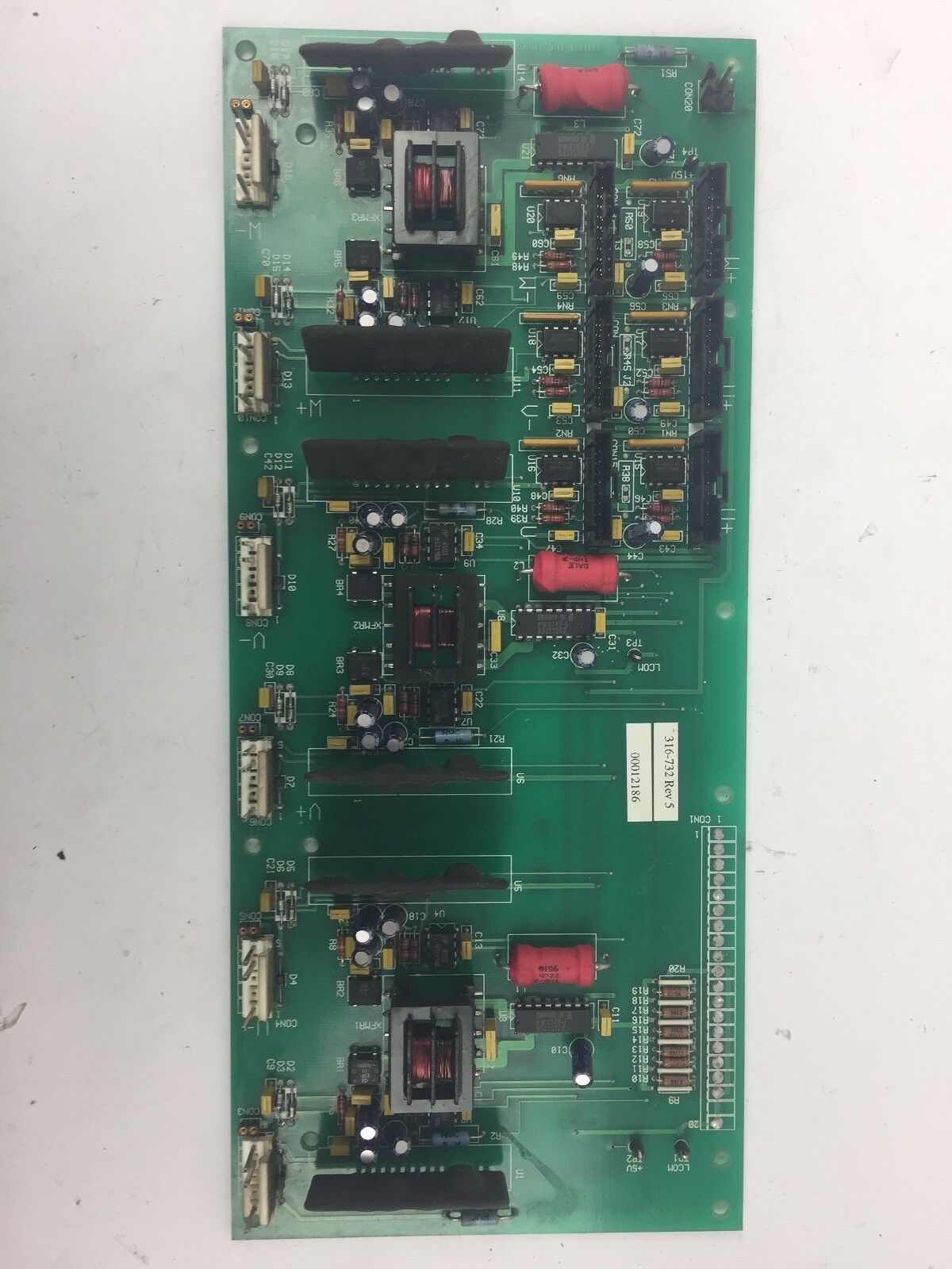 UNICO 316-732 REV 5 DRIVE BOARD