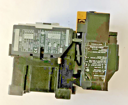 ALLEN BRADLEY 100-A12ND3 SER.B CONTACTOR W/ 193-BSB 60 SER.B  OVERLOAD RELAY