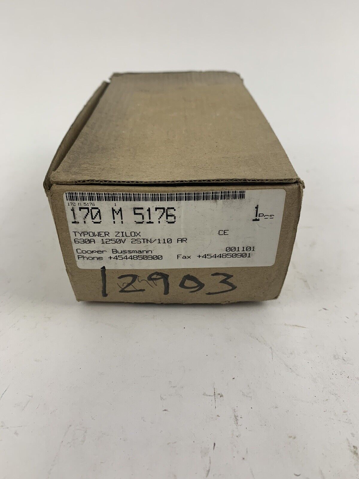 Bussmann 170M5176 630A 1250V Fuse