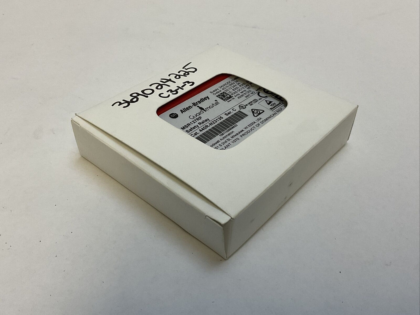 ALLEN BRADLEY 440R-N23135 SERIES C GUARD MASTER SAFETY RELAY MSR127RP