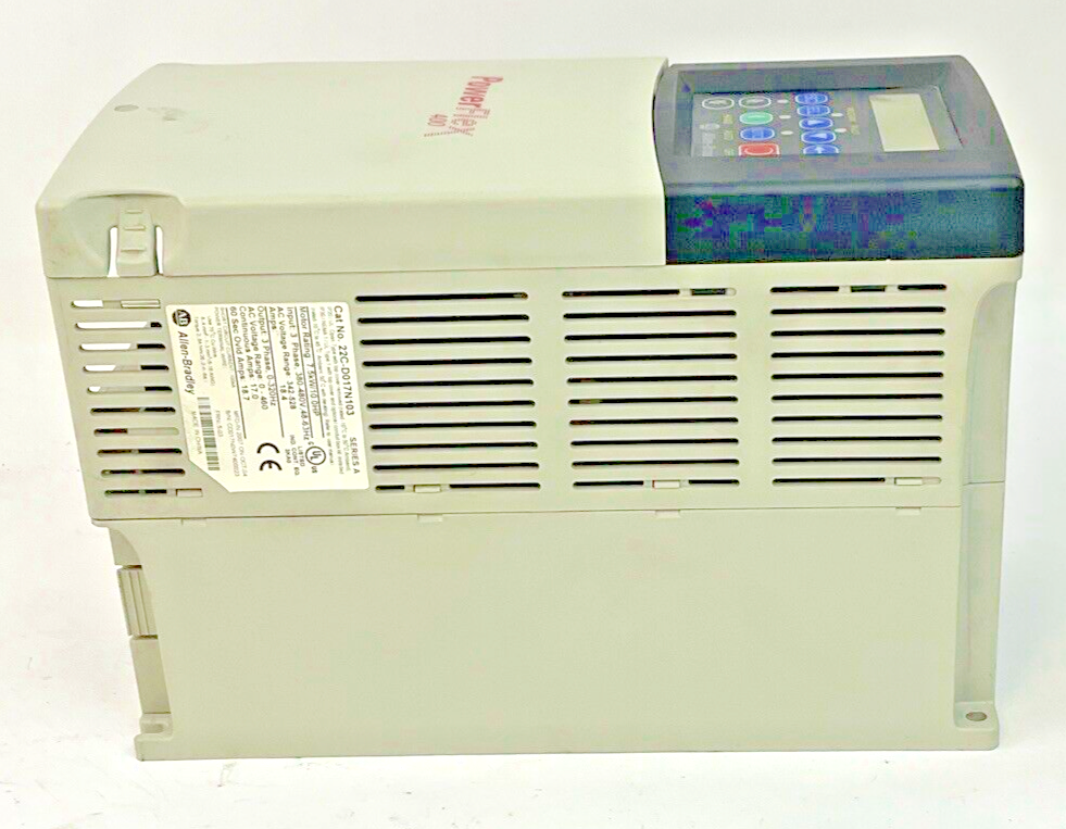 ALLEN-BRADLEY  22C-D017N103 DRIVE SER.A FRN:5.03 POWERLEX 400 7.5KW 10HP