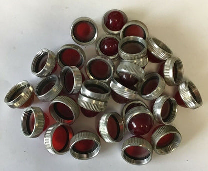 SQUARE D 9001 R6 RED LENSE COVER/CAP ***LOTOF35***