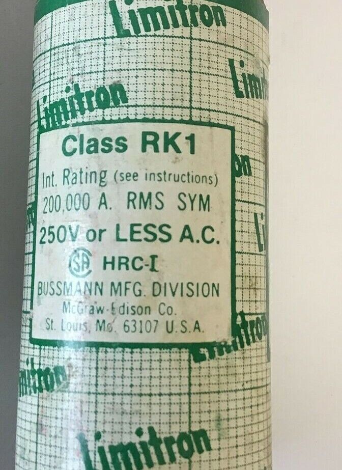 LIMITRON KTN-R 150 CLASS RK1 FUSE 250VAC ***LOTOF4***