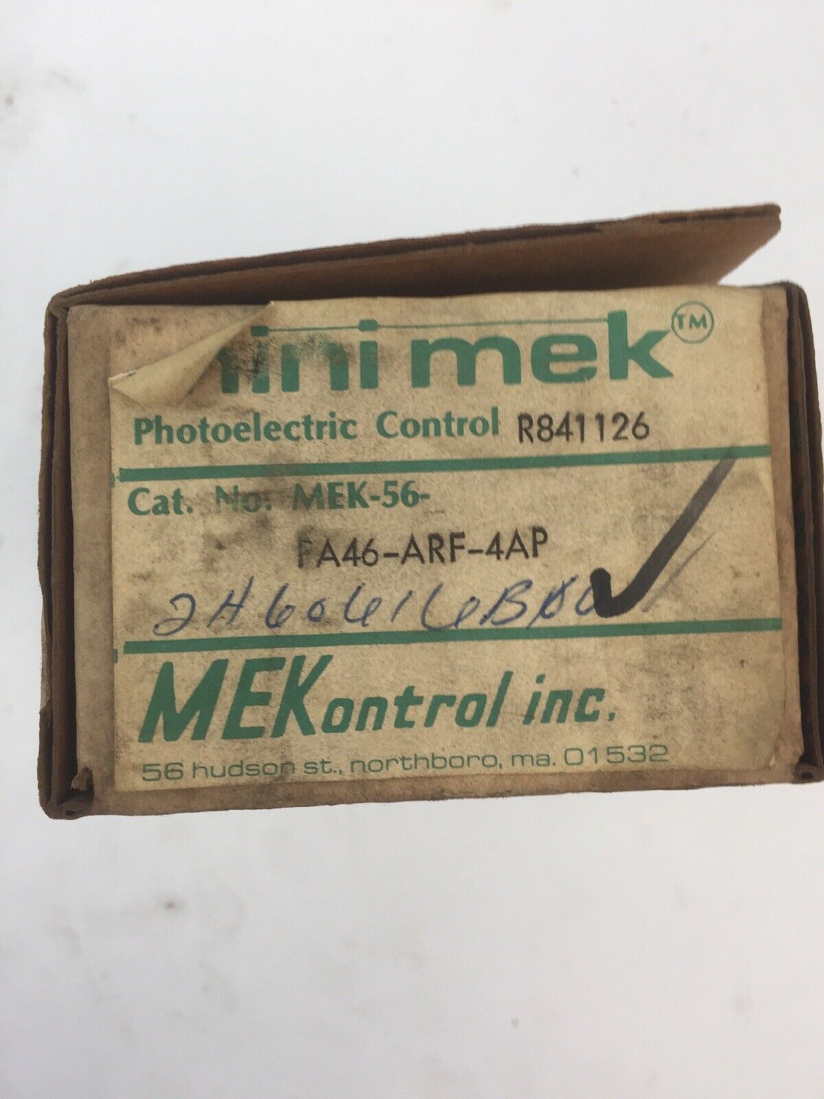 MEKontrol MEK-56-PA46-ARF-4AP PHOTOELECTRIC CONTROL