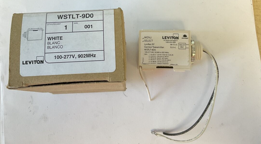 LEVITON WSTLT-9D0 CONTROL TRANSMITTER  100-277VAC 50/60 902MHZ