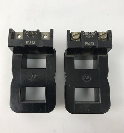 Allen Bradley PA342 Coil 230-240V 50 HZ Used With Screws