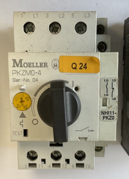 MOELLER PKZM0-4 MOTOR CIRCUIT BREAKER SER.2&4 4A ***LOTOF3***