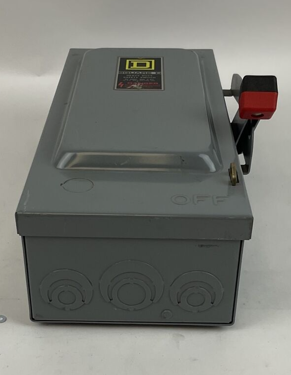 SQUARE D HU361 SAFETY SWITCH NON-FUSIBLE SER.ER  30A 600V