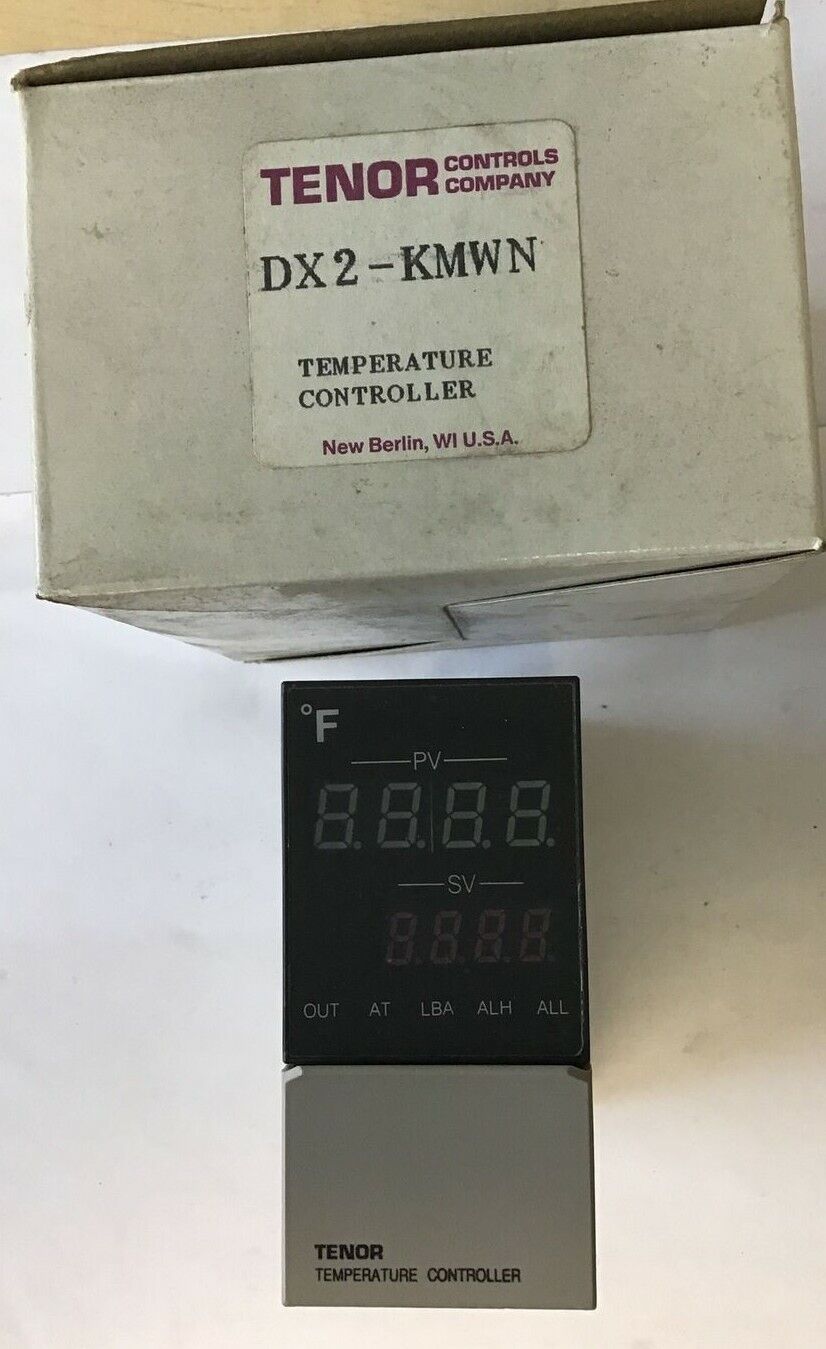 TENOR DX2-KMWN TEMPERATURE CONTROLLER 264VAC 12VDC 50/60HZ