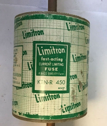 LIMITRON KTN-R 450 FAST ACTING FUSE 450AMP 250VAC CLASS RK1