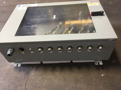 ALLEN BRADLEY 1000-10WZK-BASE LOGIX PANEL HOFFMAN CSD30248W/SPL INDUSTRIAL CONTR