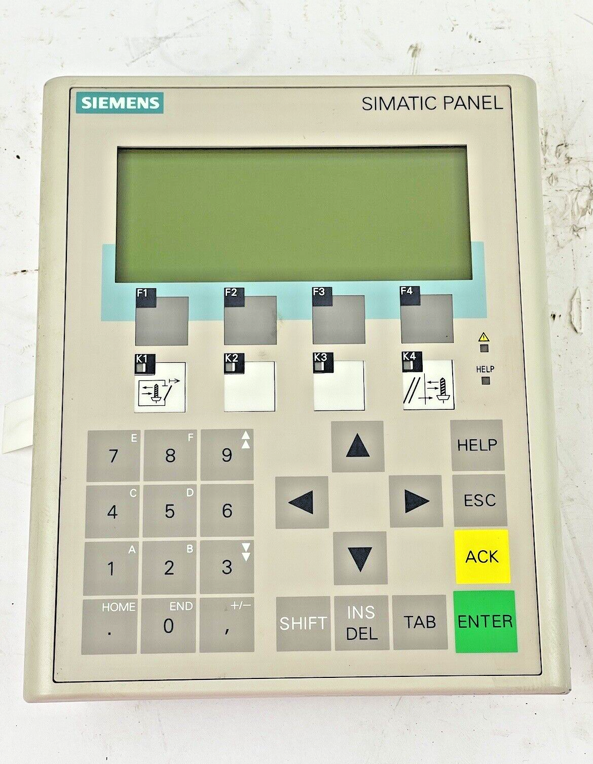 SIEMENS - 6AV6 641-0CA01-0AX1 - SIMATIC OPERATOR PANEL - 4.5-inch LC Display