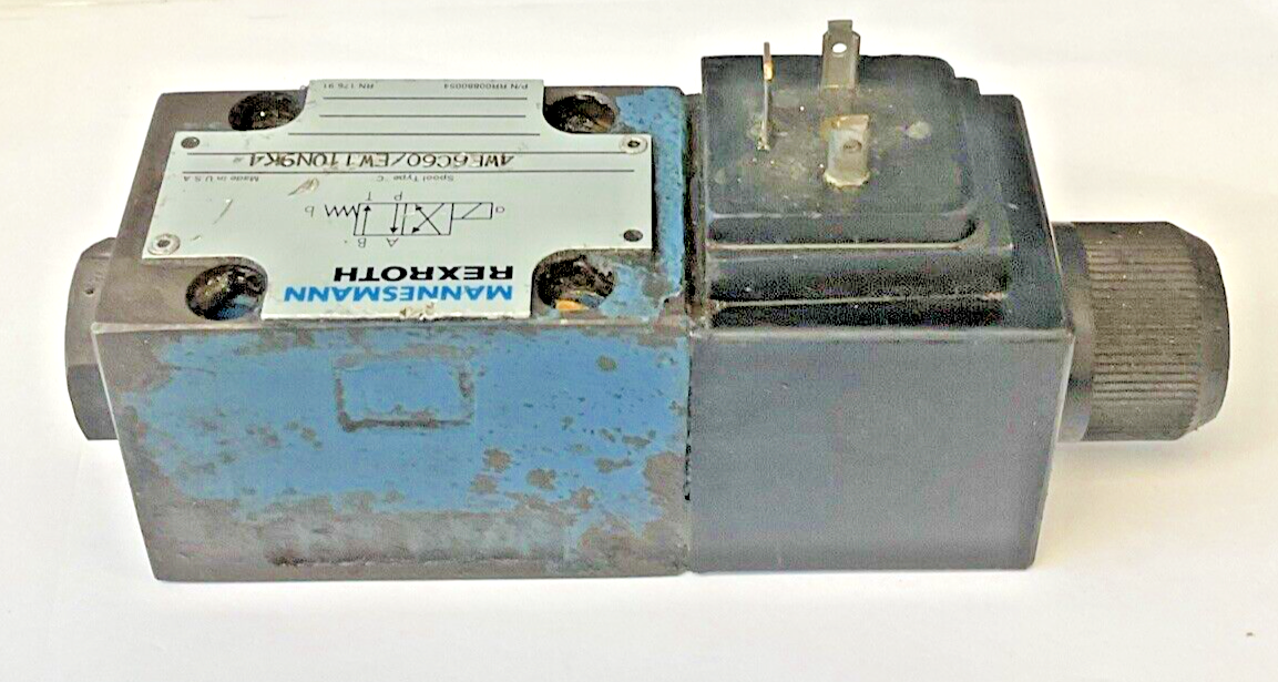 REXROTH 4WE6C60/EW110N9K4 SOLENOID VALVE