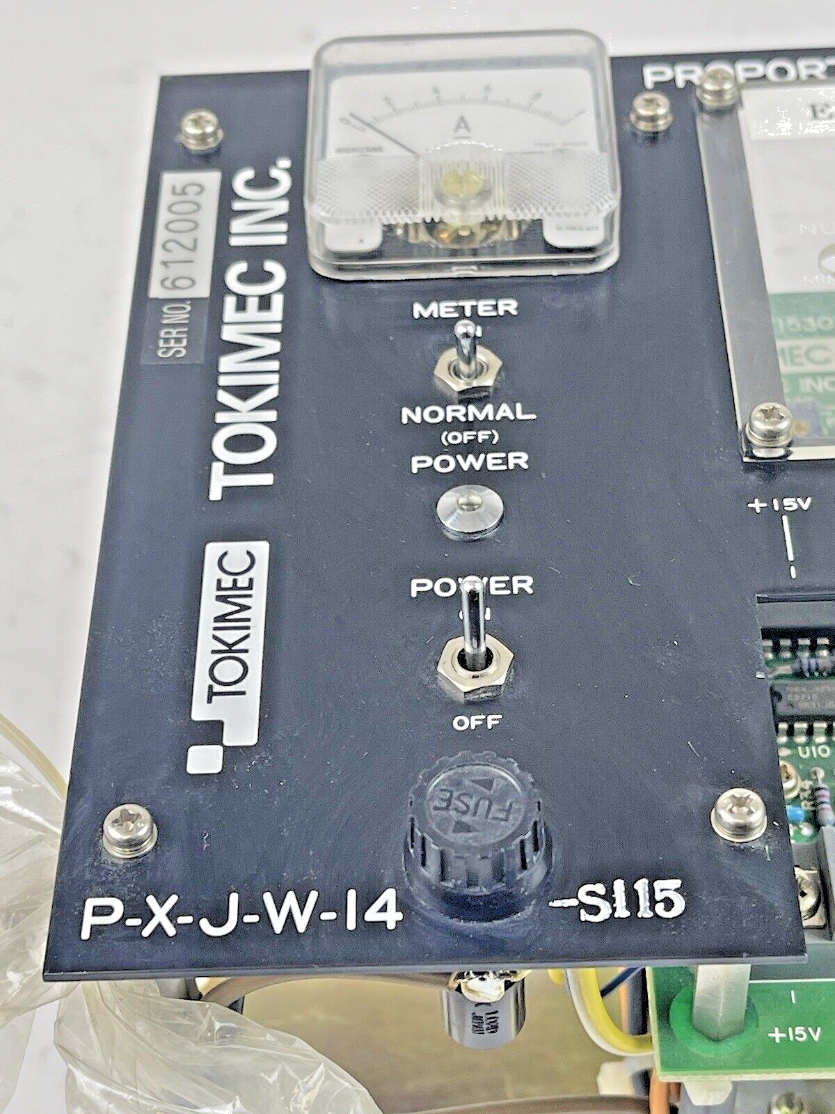 TOKIMEC - P-X-J-W-14-S115 - PROPORTIONAL VALVE CONTROLLER