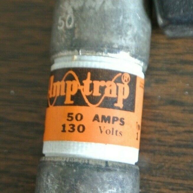 SHAWMUT AMP-TRAP® A13X50 RECTIFIER FUSE / 130V / 50A / NEW SURPLUS / A13X50 BOGO