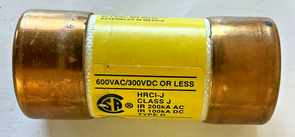 BUSSMANN LPJ-40SP LOW-PEAK FUSE 600VAC 300VDC ****LOTOF5****