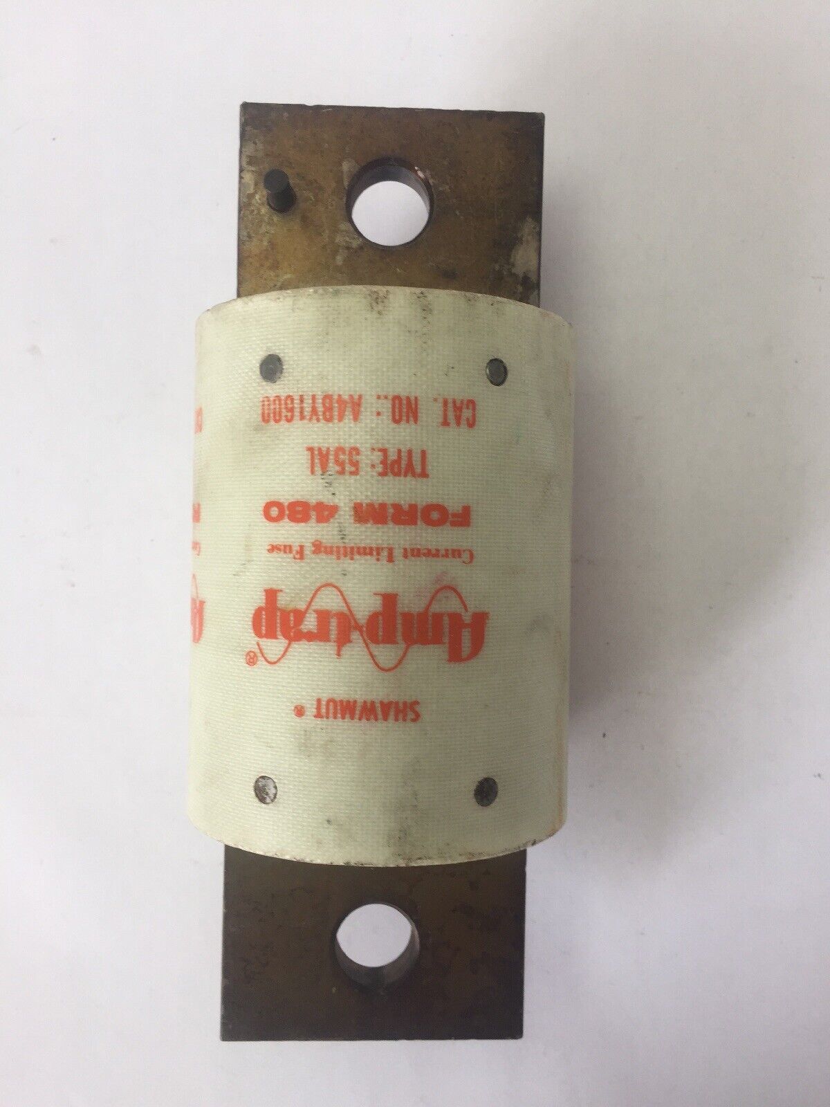 SHAWMUT A4BY1600 AMP-TRAP CURRENT LIMITING FUSE FORM 480 TYPE 55AL 600VAC K-DON